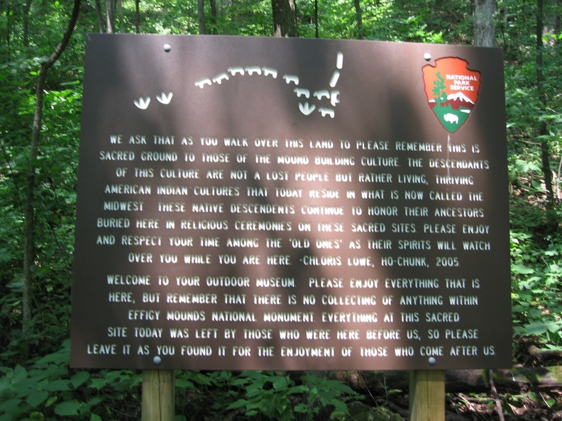 Trail Rule Sign